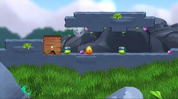 Toki Tori 2 Rocks and Falls Sequence