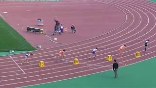 2019年3月17日熊本県春季記録会男子800ｍ2組目・濱本