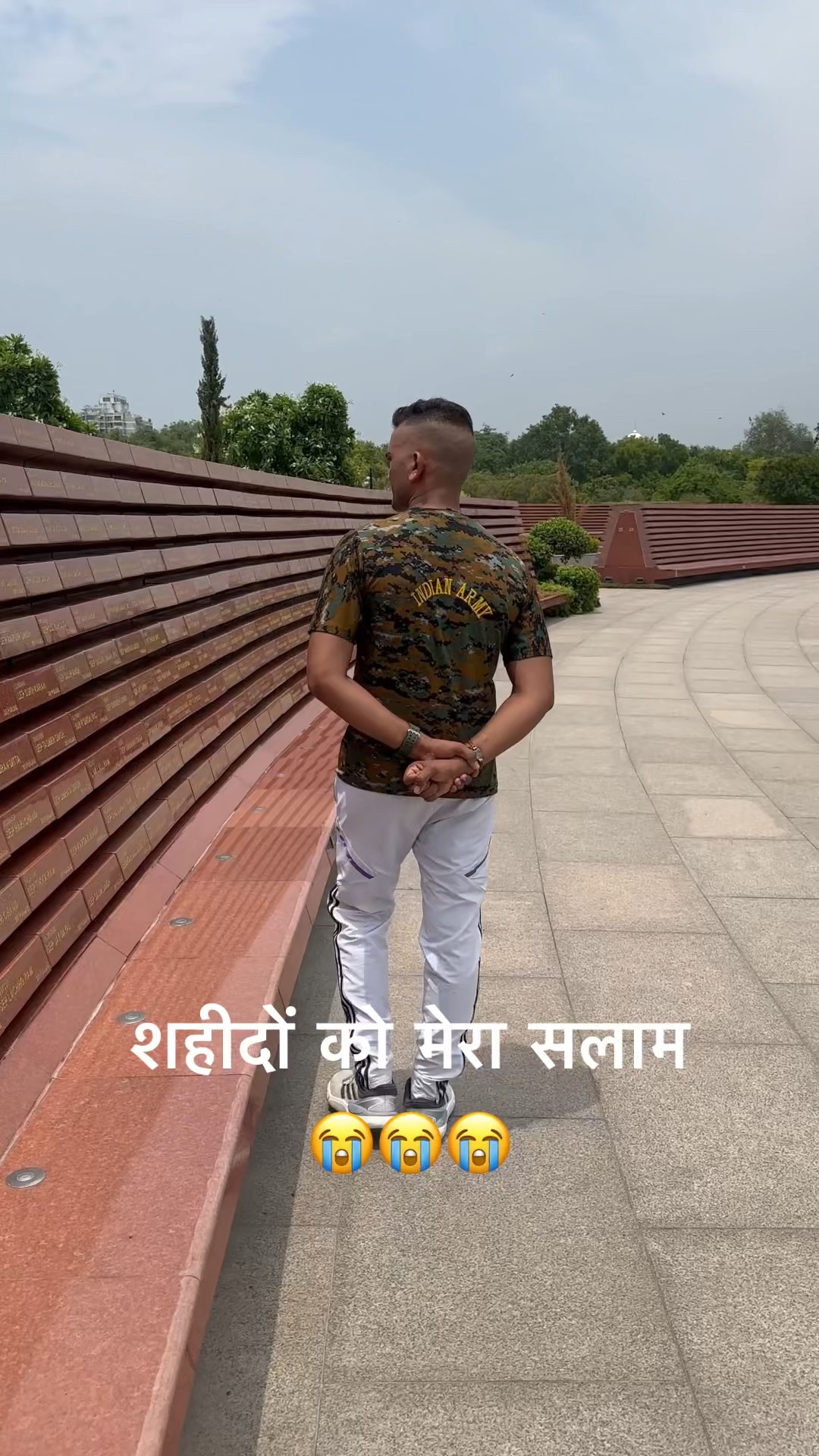 शहीदों को मेरा सलाम Shorts Video dehli