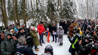 Выступления депутатов МГД на протестной встрече в Троицке.