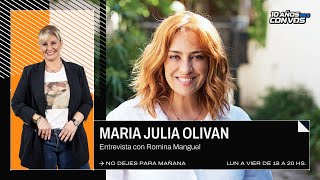 Maria Julia Olivan, periodista y conductora, en 'No dejes para mañana'