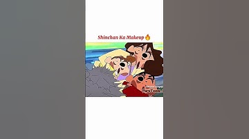 Shinchan Ka Makeup🔥. #shinchan #shorts #status