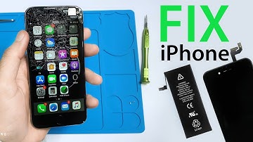iPhone 6/7/8/SE Screen and Battery Replacement In Hindi | How To Fix iPhone Cracked Screen ?