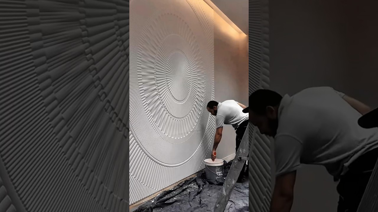 Texture Wall Decorative Work Tool with Precision Circular Pattern 