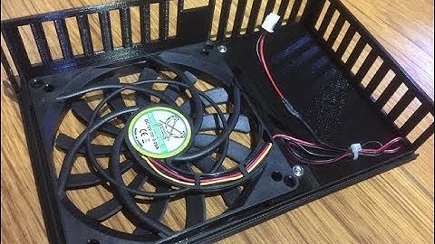How to silence a noisy 3D printer - 3D printer powersupply and stepper motor cooler improvements