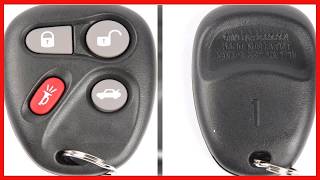 ACDelco GM Original Equipment 4 Button Keyless Entry Remote: Reliable Replacement for Your Vehicle