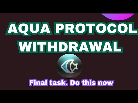 AQUA PROTOCOL TOKEN CLAIM : DO THIS NOW OR FORGET ABOUT YOUR AIRDROP ...