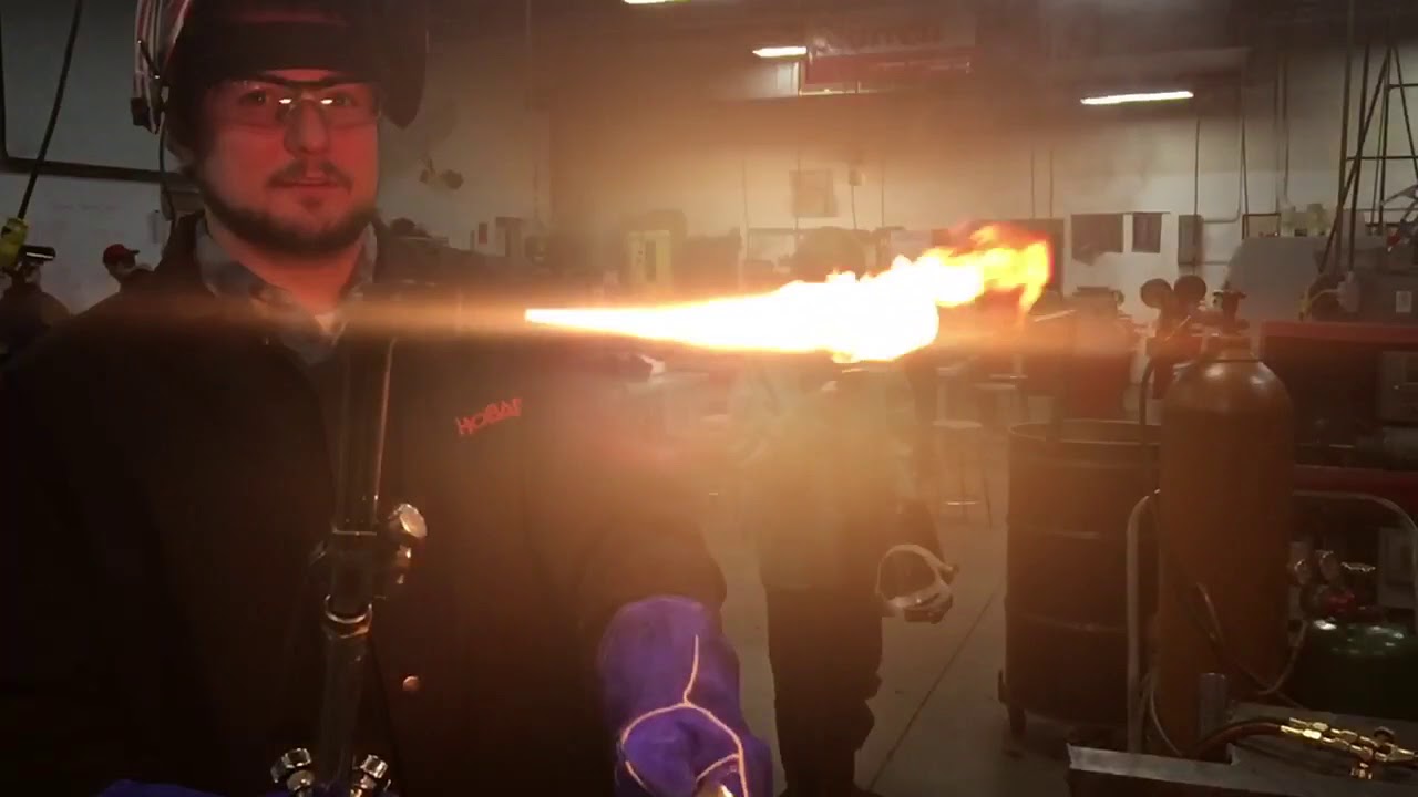 Slow Torch Slow motion torch light - YouTube
