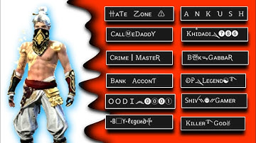 Free Fire Stylish Name Design Tutorial || New Font Style 2022 || Name Change With Stylish Fonts