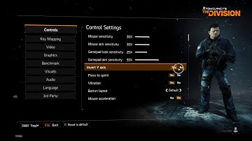How To Disable Invert Y Axis In Tom Clancy