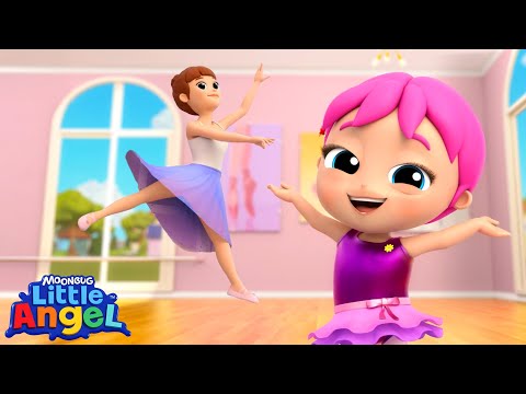 Learn Ballet with Emmie 💖 Little Angel | Community Corner 🌸| Kids Sing and Play