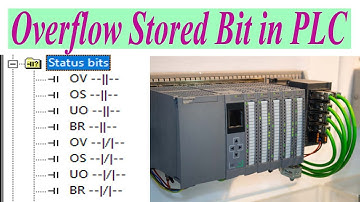 Exception bit Overflow Stored in PLC II Status Bit in Siemens PLC II Difference Bitween OV and OS