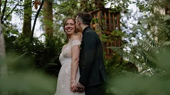 Intimate Wedding at TreeHouse Point | Joelle & Zach