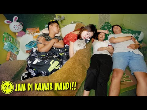 24 JAM DI KAMAR MANDI!! AKHIRNYA BERHASIL TIDUR NYENYAK!!