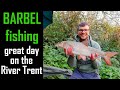 BARBEL FISHING| catching RIVER TRENT BARBEL on the FEEDER!