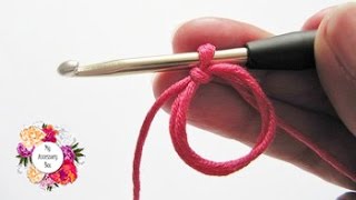 طريقة عمل الحلقة السحرية بالكروشيه | الدائرة السحرية How to crochet the magic ring