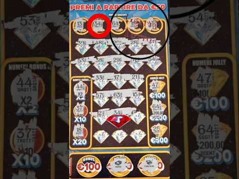 Video Gratta e Vinci di oggi è Milioni di Diamanti da 30EURO VINCENTE Gratta il Grattino