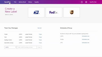 How to View and Track Packages | SendPro Shipping App Tutorial