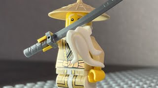 Master Wu shaves his beard PART 2 - LEGO NINJAGO