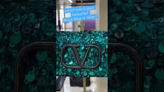 VALENTINO LOCO sequins stunners 🤩 - Which handbag colour? // #luxury #shorts #shortvideo
