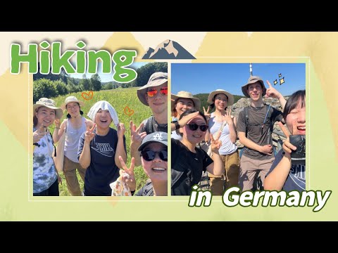 sub) 🇩🇪 독일 교환학생 VLOG | EP.05 독일에서 등산이라니.. ⛰️🥹 | 독일인, 중국인 친구들과 함께 보낸 주말 | 독일 음식 그리고 생일파티