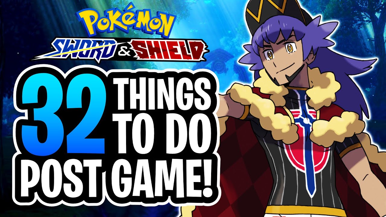 Pokemon Sword & Shield': 10 Things to Do After Beating The Crown