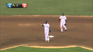 2012/07/24 Heyward's RBI single