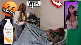 I Got Caught Beating To CookinWitKya...  *DONT TRY THIS*