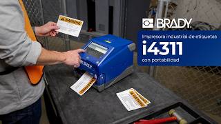 Brady | i4311: Impresora industrial de etiquetas portátil
