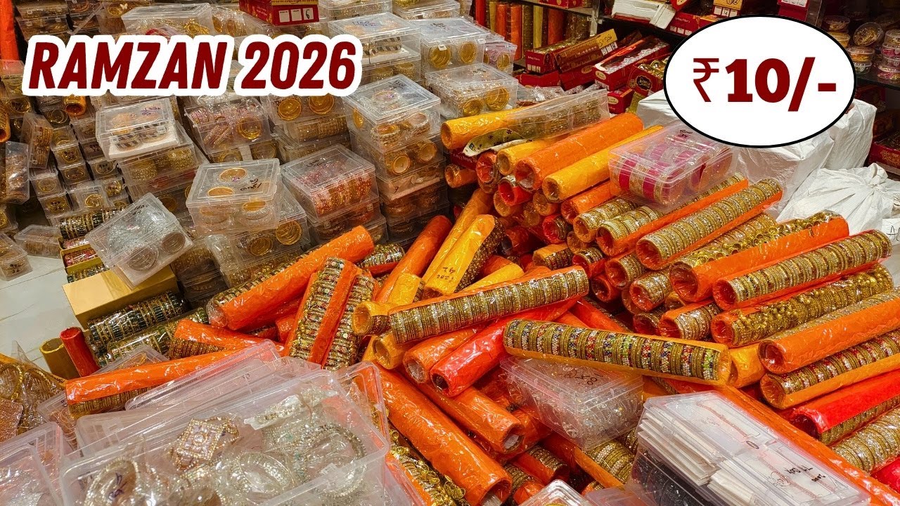 Charminar Wholesale Bangles & Jewellery Begum Bazar Market Online Shopping