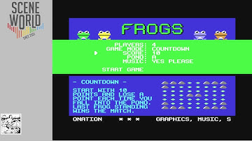 Frogs Limited Edition - C64 unboxing and gameplay