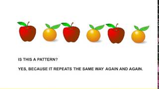 Explaining Pattern for Kindergarten Kids