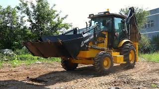 Compact frame backhoe loader(excavator-loader)