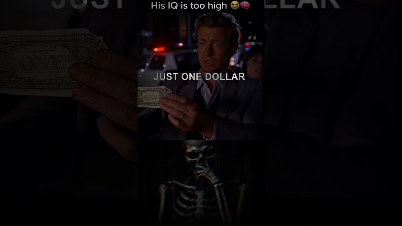 Patrick Jane's Genius $100 Trick! 🧠 The Mentalist Clip #Movies #Clips #Shorts