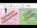 Capitulum 29 - Hortatory Subjunctive & CUM Clause (Lingua Latina)