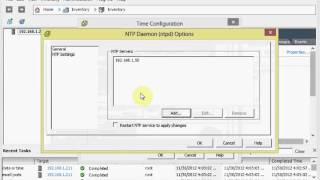 8 Set NTP setting on Esxi host