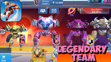 Mech Arena: Robot Showdown - Gameplay Walkthrough Part 195 -LEgendary Team!🔥(iOS,Android)