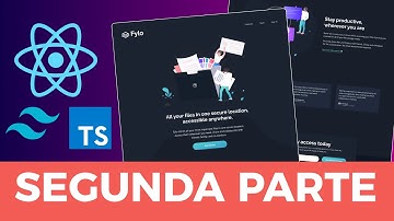 🎥 APRENDE a CREAR una Landing Page con REACT + TYPESCRIPT + TAILWIND 🚀