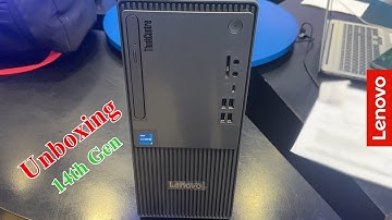 Lenovo ThinkCentre neo 50t Gen 5 Core i5-14400 16GB Ram 512GB NVMe SSD Unboxing