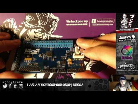 Update: Brook PS3 / PS4 / PC Fightboard with Sound