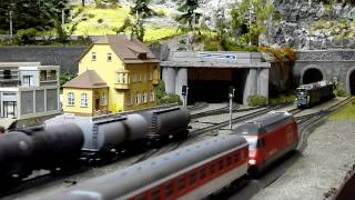 Modellbahn HO SBB &amp; BLS Fahrbetrieb