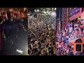Knicks fans going crazy after winning NBA Finals & Batman pulls up 😂
