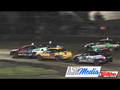 Modified Sedans: Amazing Australian Title Final Laps - Lismore Speedway