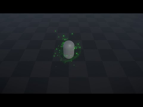 Unity Vfx Healing Buff Ribbons Sparks Smoke