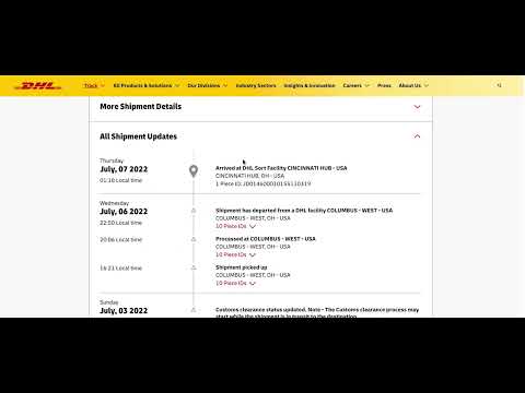 كيف اعرف ان الشحنة دي اتش ال فيها مشكلة و لا