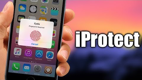 iProtect - iOS 9 Jailbreak Cydia Tweak