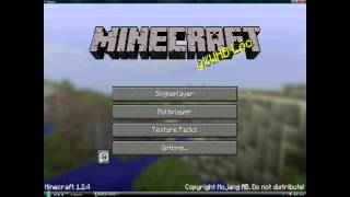 Minecraft: Very strange title glitch