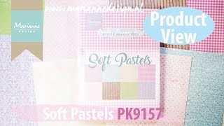 Paper pad | Flip trough PK9157 Soft Pastels | Product view by Marianne Design screenshot 2