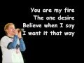 Backstreet Boys-I Want It That Way Lyric Video.wmv