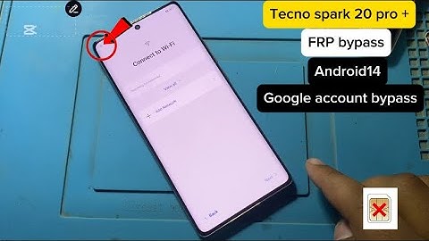 tecno spark 20 pro plus frp google account bypass
